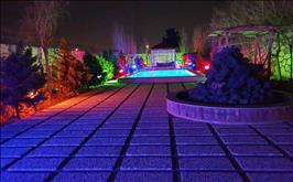 ویلا استخردار روباز با آب گرم