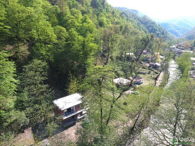 ویلاجنگلی لب رودخونه۳خواب تراس دار