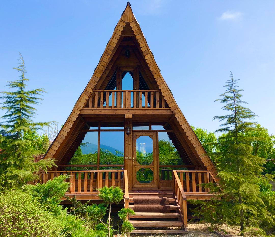  کلبه چوبی شیک در رامسر