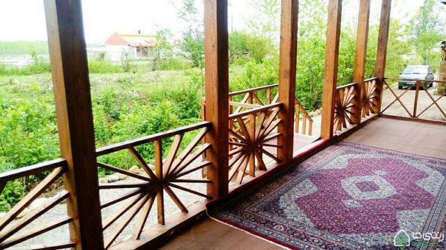 ویلای چوبی در  جاده  ماسوله