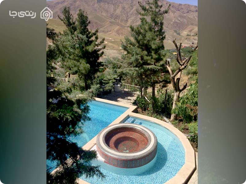  ویلا چهار خواب  با استخر و جکوزی روباز