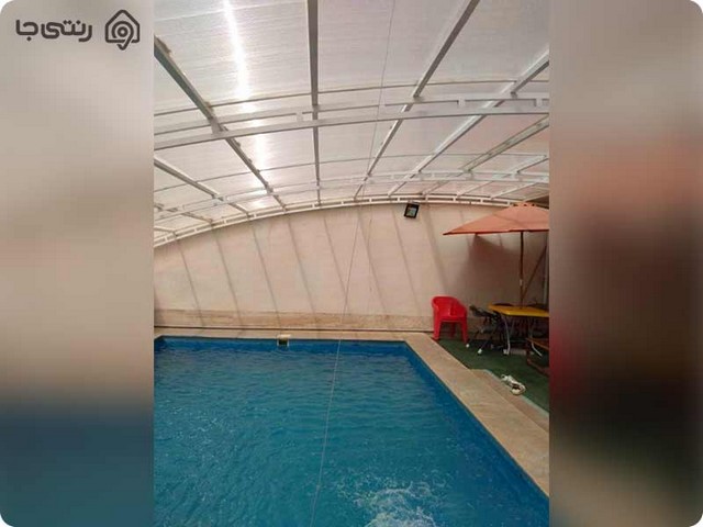 ویلا تک خواب با استخر آبگرم 