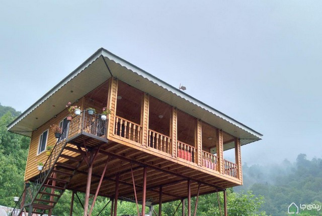 کلبه جنگلی  اسب ریسه ماسال 