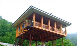 کلبه جنگلی  اسب ریسه ماسال 