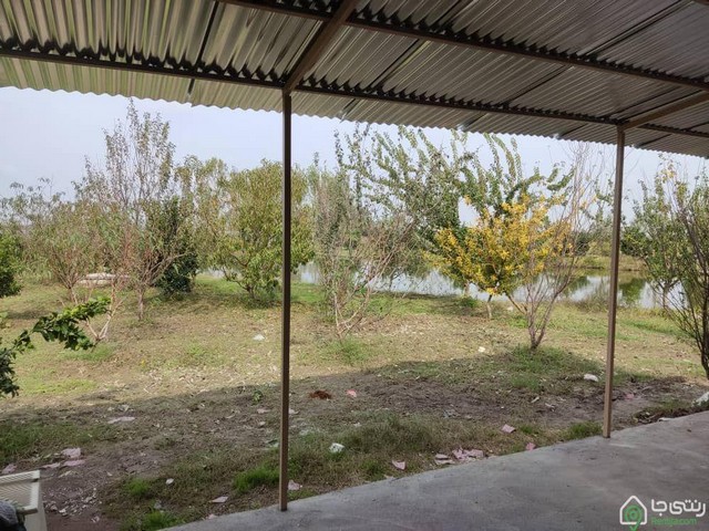 ویلا باغ در آمل با دریاچه