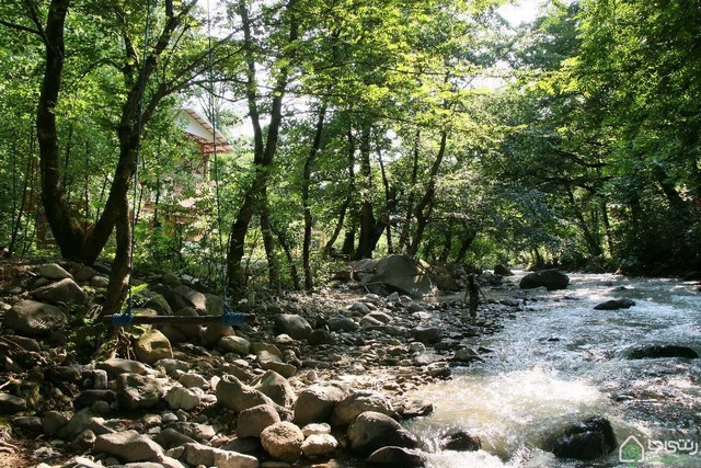 ویلای لب رودخونه ۲خواب بالکن داردر اسالم