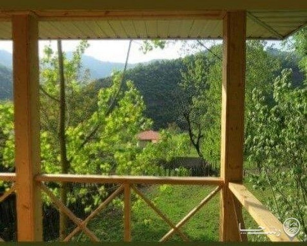 کلبه چوبی دوبلکس در ماسال با چشم انداز زیبا