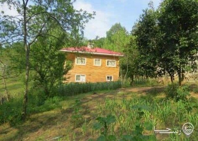 کلبه چوبی دوبلکس در ماسال با چشم انداز زیبا