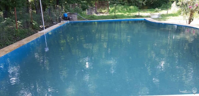 ویلای جنگلی با استخر فضای باز 