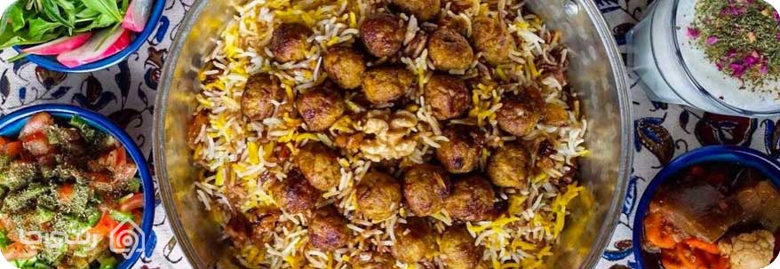 کلم پلو شیرازی کلم پلو شیرازی