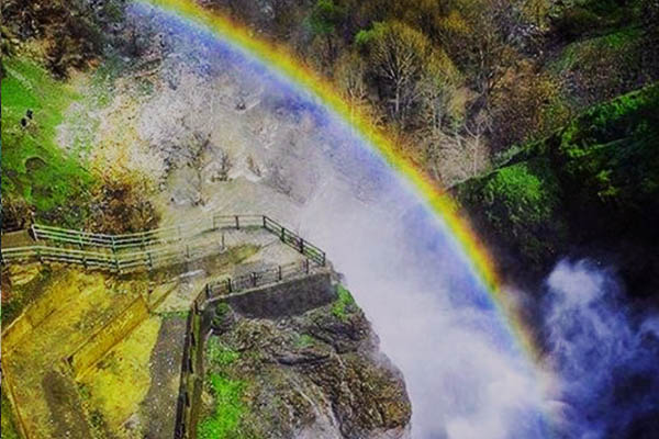 آبشار شلماش کجاست